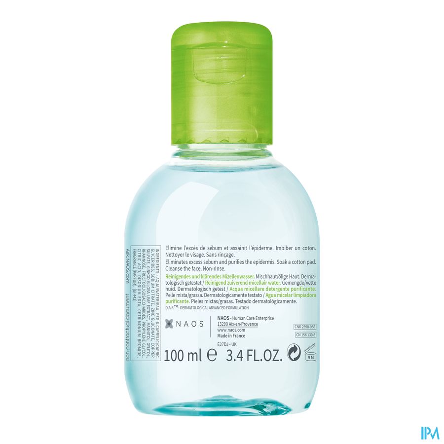 Bioderma Sebium H2o Solution Micellaire 100ml