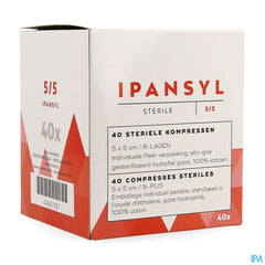 Ipansyl 1 Cp Ster 8pl 5,0x 5,0cm 40