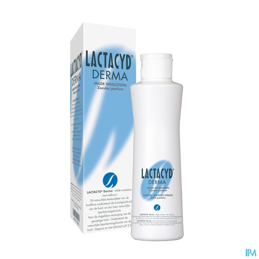 Lactacyd® Derma – Émulsion Lavante – Visage & Corps – Usage Quotidien – 250 ml