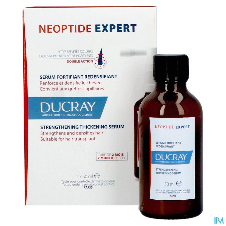 Ducray NEOPTIDE EXPERT Sérum fortifiant et redensifiant pour des cheveux plus épais et mieux enracinés