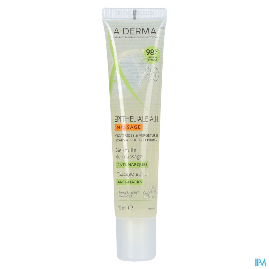 A-DERMA Epitheliale ULTRA REPAIR Gel-huile de massage anti-marques, Cicatrices et vergetures 100ml