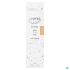 Eau Thermale Avène - Fond de teint correcteur fluide Beige Couvrance