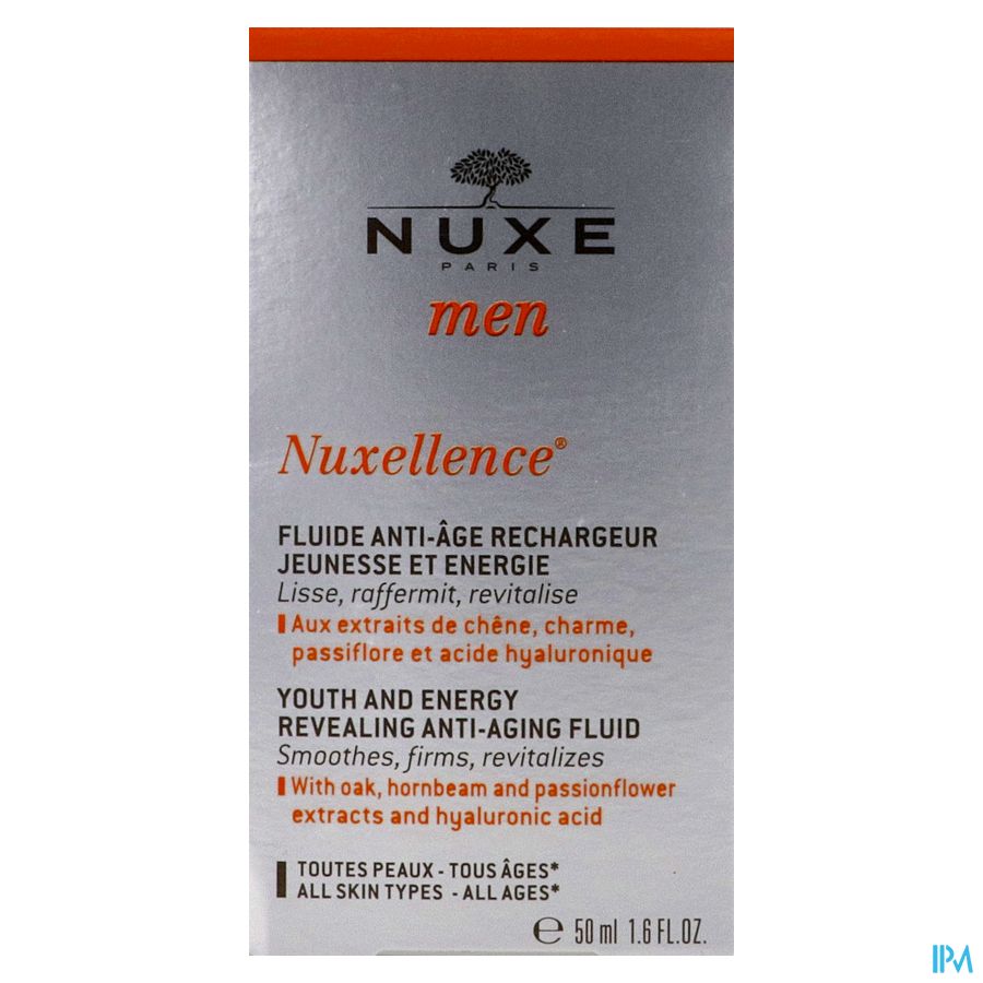 Nuxe Men Nuxellence Fl A/age Jeunesse Energie 50ml