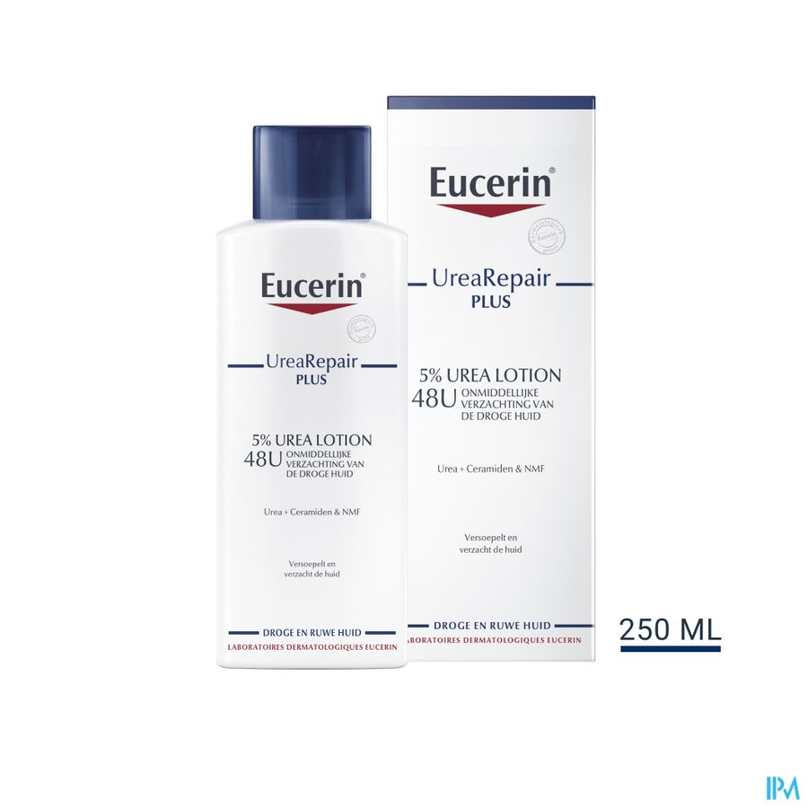 UreaRepair Plus Émollient 5% d'Urée Peau Sèche et Rugueuse 250ml