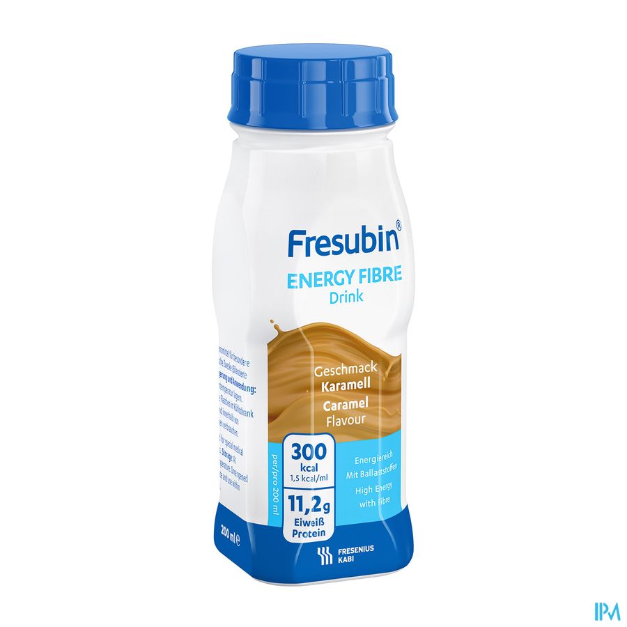 Fresubin Energy Fibre Drink Caramel Fl 4x200ml