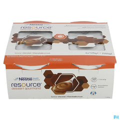 Resource Dessert Gourmand Chocolat 4x125g 12311109