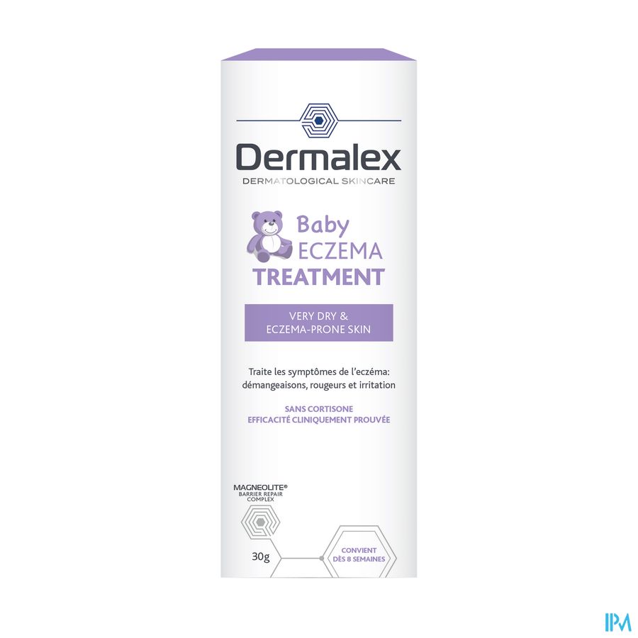 Dermalex® Eczema Bebe - Sans Cortisone - 30ml - A Partir De 8 Semaines