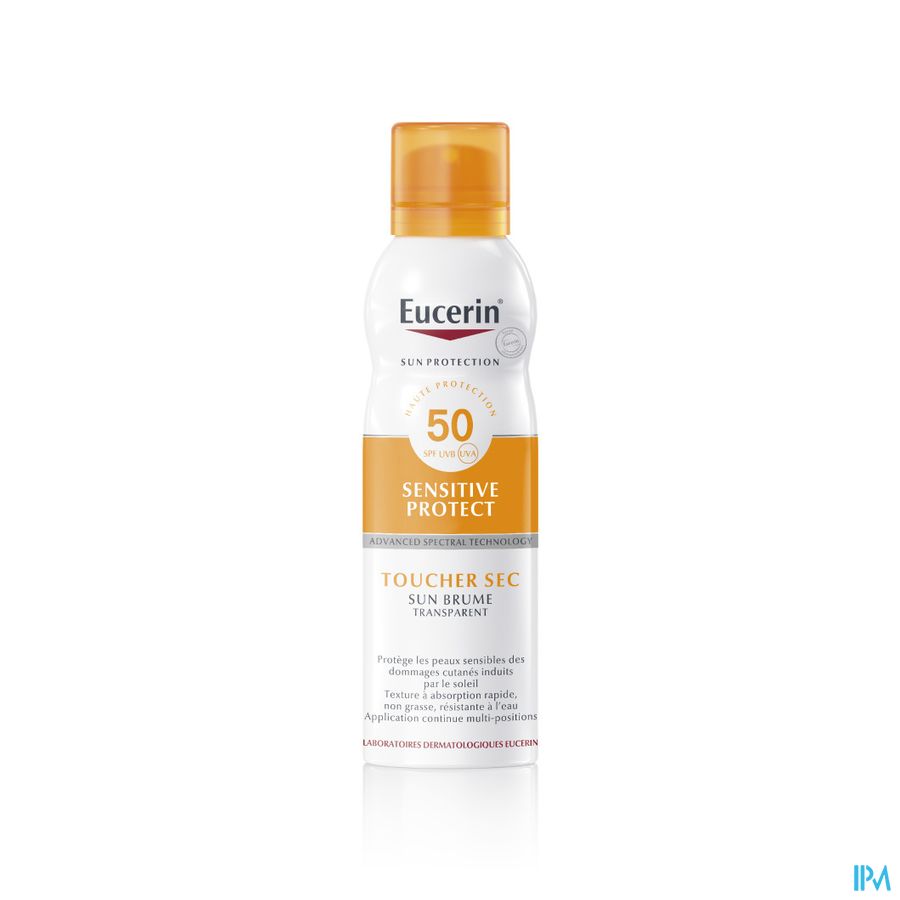 Sun Sensitive Protect SPF 50 Toucher Sec Brume Transparent 200ml