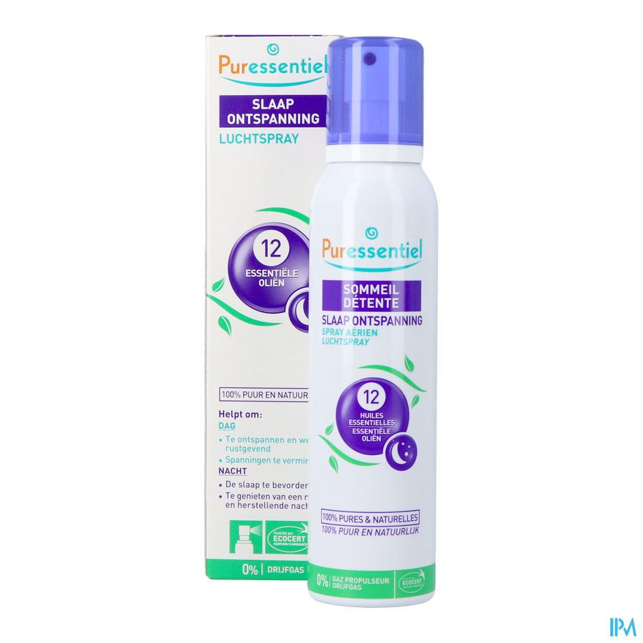 Puressentiel Sommeil Detente Spray 12 Hle Ess200ml