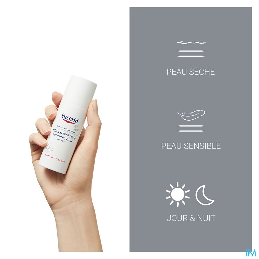 UltraSENSIBLE Soin Apaisant Peau Sèche Peau Hypersensible avec pompe 50ml