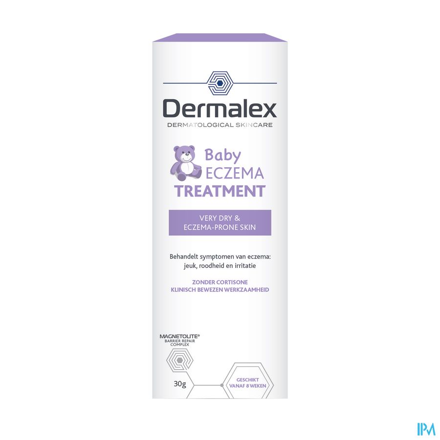 Dermalex® Eczema Bebe - Sans Cortisone - 30ml - A Partir De 8 Semaines