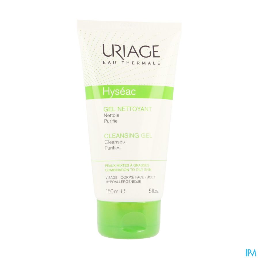 Uriage Hyseac Gel Nettoyant Doux Tube 150ml