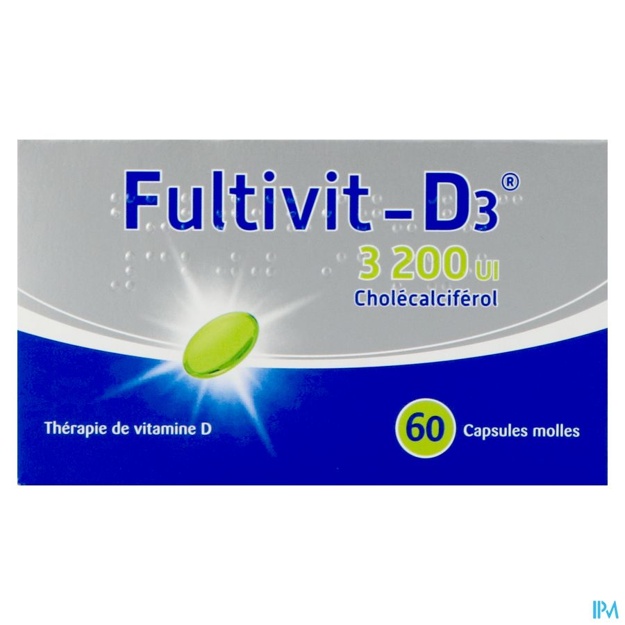 Fultivit-d3 3200iu Caps Molle 60