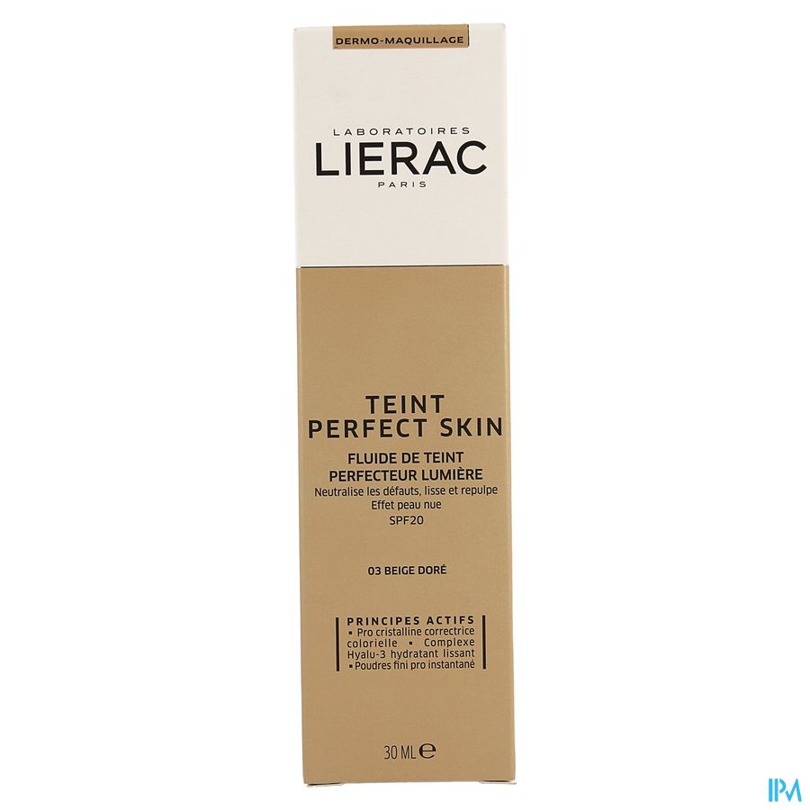 Lierac Teint Perfect Skin Fluide Beige Dore 40ml