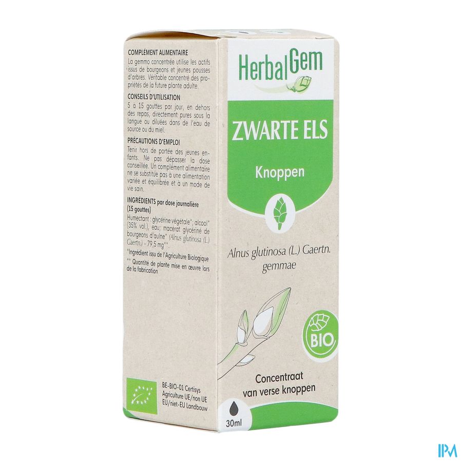 Herbalgem Aulne Glut Bio 30ml