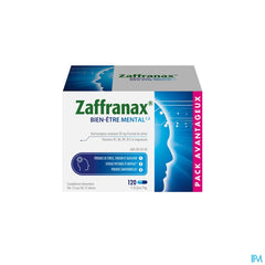 Zaffranax® Bien-être Mental 120 Gélules - Stress (4), Fatigue (3), Émotionnel (1)