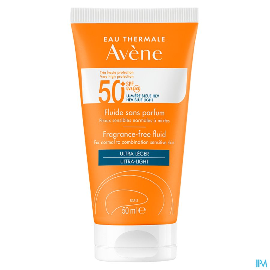 Eau Thermale Avène - Fluide sans parfum SPF 50+