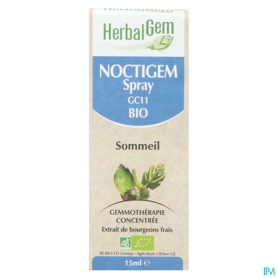 Herbalgem Noctigem Spray Bio 15ml