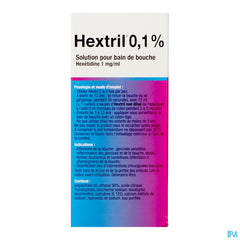 Hextril 0,1% Sol Bain Bouche 200ml