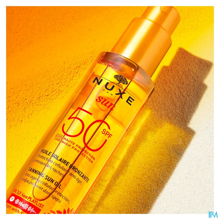 Nuxe Sun Huile Bronz. Ip50 Visage&corps150ml