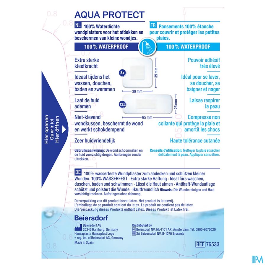 Hansaplast Aqua Protect Strips 20