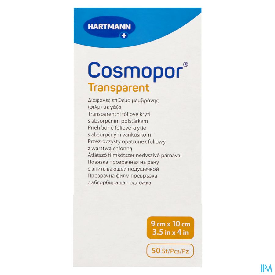 Cosmopor Transparent 9cmx10cm 50 9010530