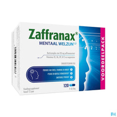 Zaffranax® Bien-être Mental 120 Gélules - Stress (4), Fatigue (3), Émotionnel (1)