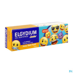 ELGYDIUM Junior EMOJI arôme Tutti Frutti Dentifrice 7 à 12 ans – Dentifrice enfant