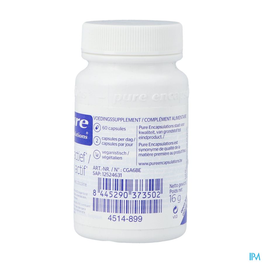 Pure Encapsulations Cogni Actif V-caps 60