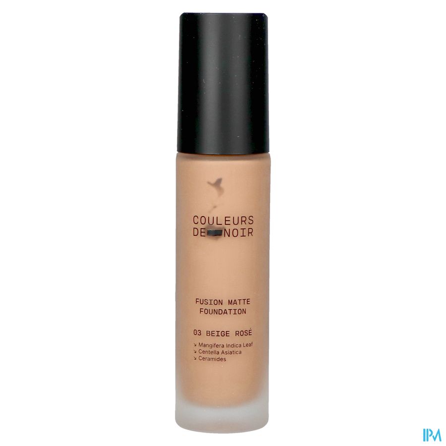 Couleurs De Noir Fus. Matte Fdt 03 B. Rose 30ml