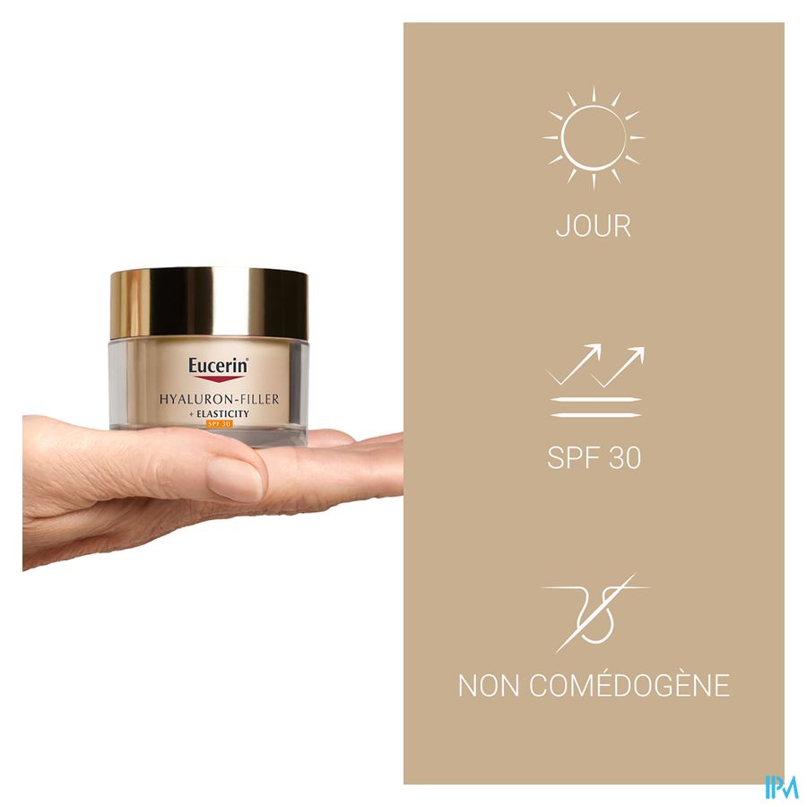 Hyaluron-Filler + Elasticity Soin de Jour SPF 30 Anti-Rides & Anti-Âge Pot 50ml