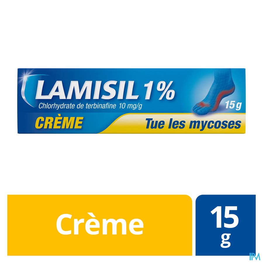 Lamisil Creme 1% Tube Lamine Aluminium 15g