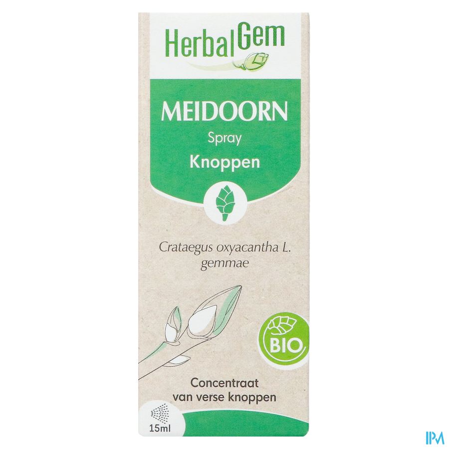 Herbalgem Aubepine Bio Spray 15ml