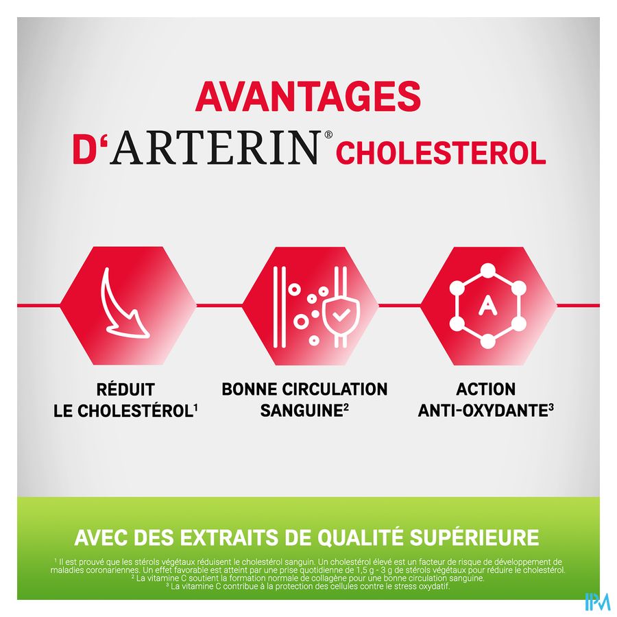 Arterin® Cholestérol 90 Cmp Sans Levure Rouge De Riz/Statines & Bonne Tolérance