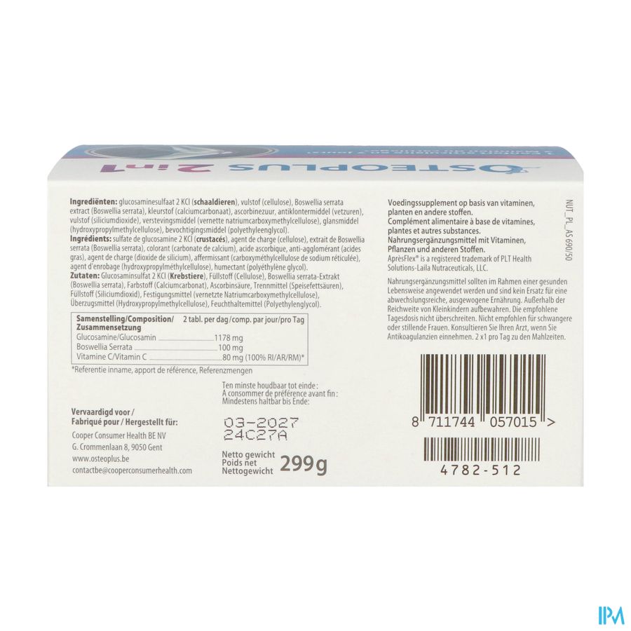 Osteoplus 2in1 Comp 180