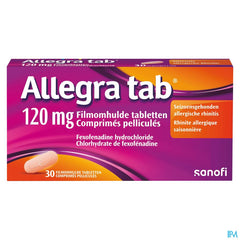 Allegra Tab 120mg Comp Pell 30x120mg