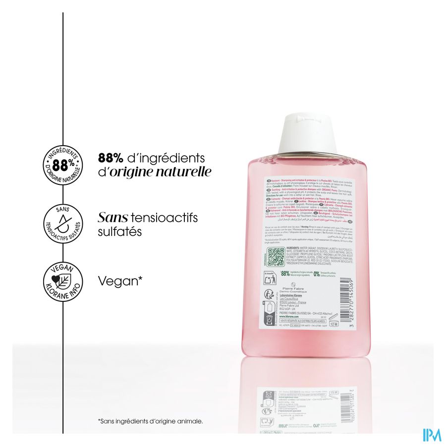 APAISANT Shampoing anti-irritation et protecteur