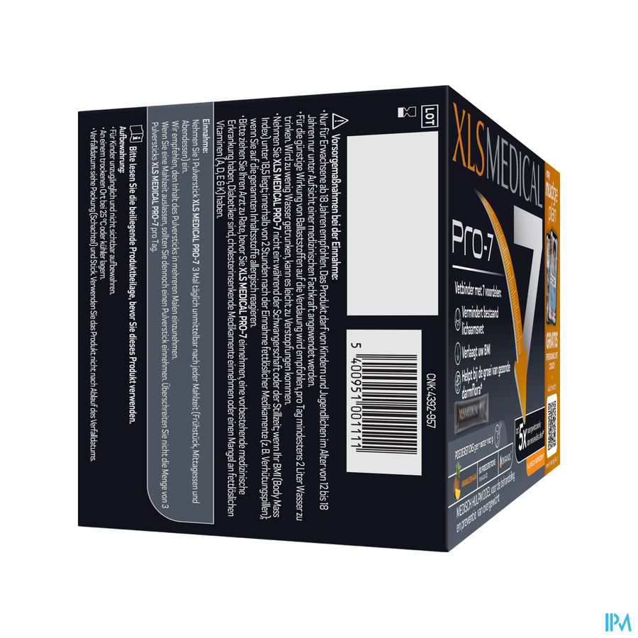 XLS Medical Pro-7 sticks de poudre – Perte de poids & 7 avantages cliniquement prouvés