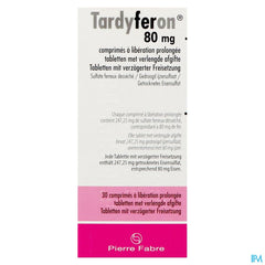 Tardyferon 80mg Comp Pell 30