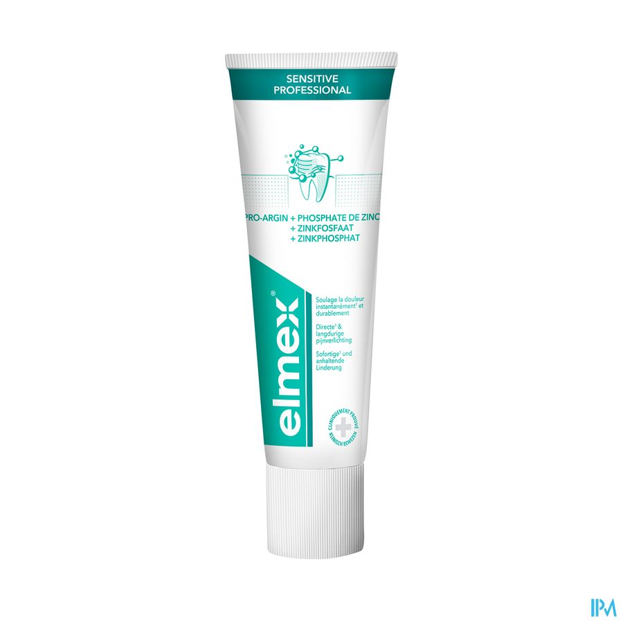 elmex Sensitive Professional Dentifrice Dents Sensibles 75ml