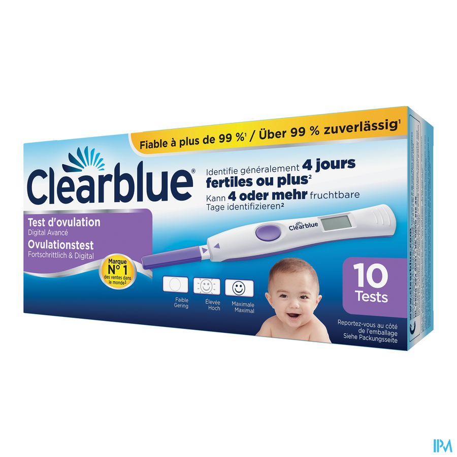 Clearblue Advanced Test Ovulation 10