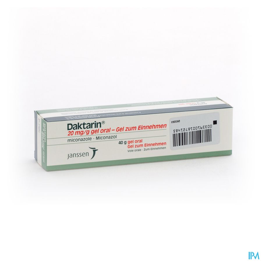 Daktarin Gel Per Os 1 X 40g 20mg/g