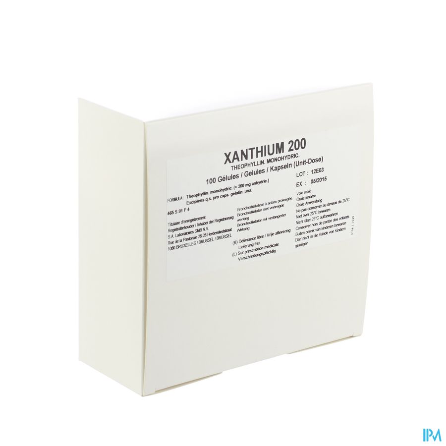 XANTHIUM 100 GELL 200 MG UD