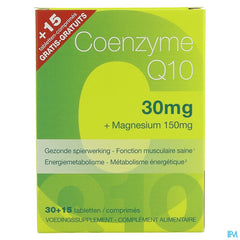 Coenzyme Q10 30mg+mg Comp 30+comp 15 Grat. Revogan