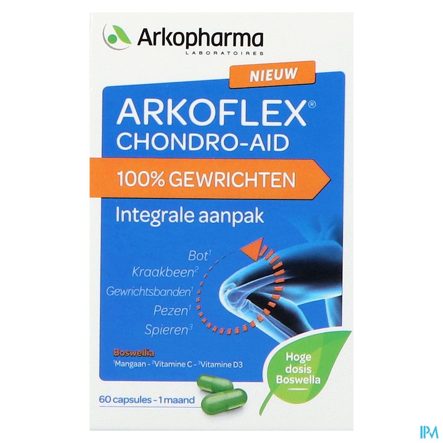 Arkoflex Chondro-aid 100% Articulations Caps 60