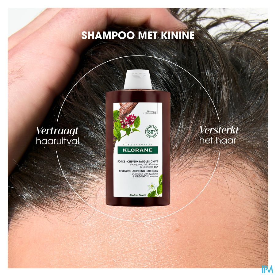 Klorane Quinine Shampooing antichute fortifiant et revitalisant