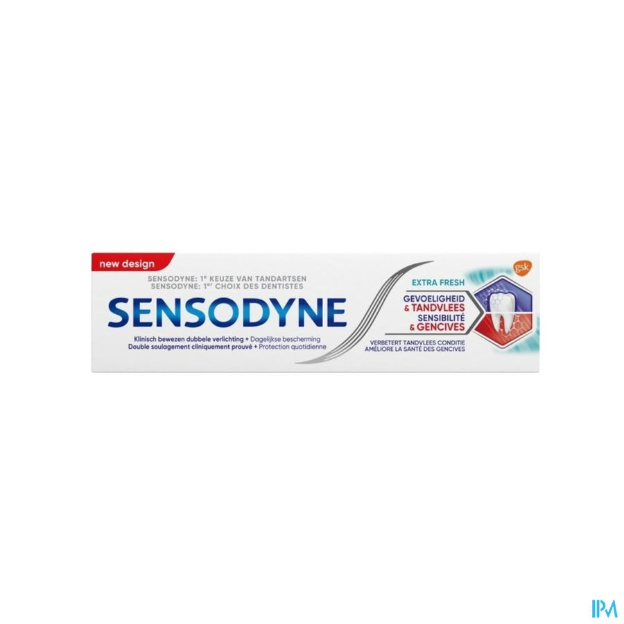 Sensodyne Sens. Gencives Dentifr. Extra Fresh 75ml
