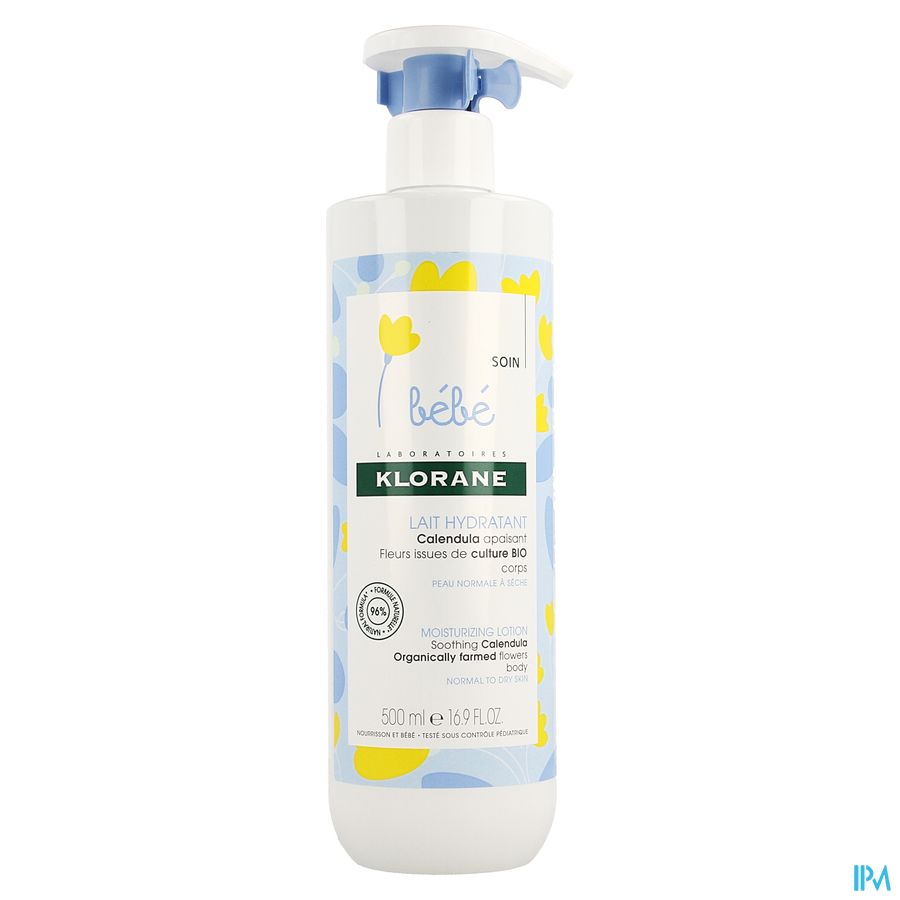 Klorane Bb Lait Hydratant 500ml