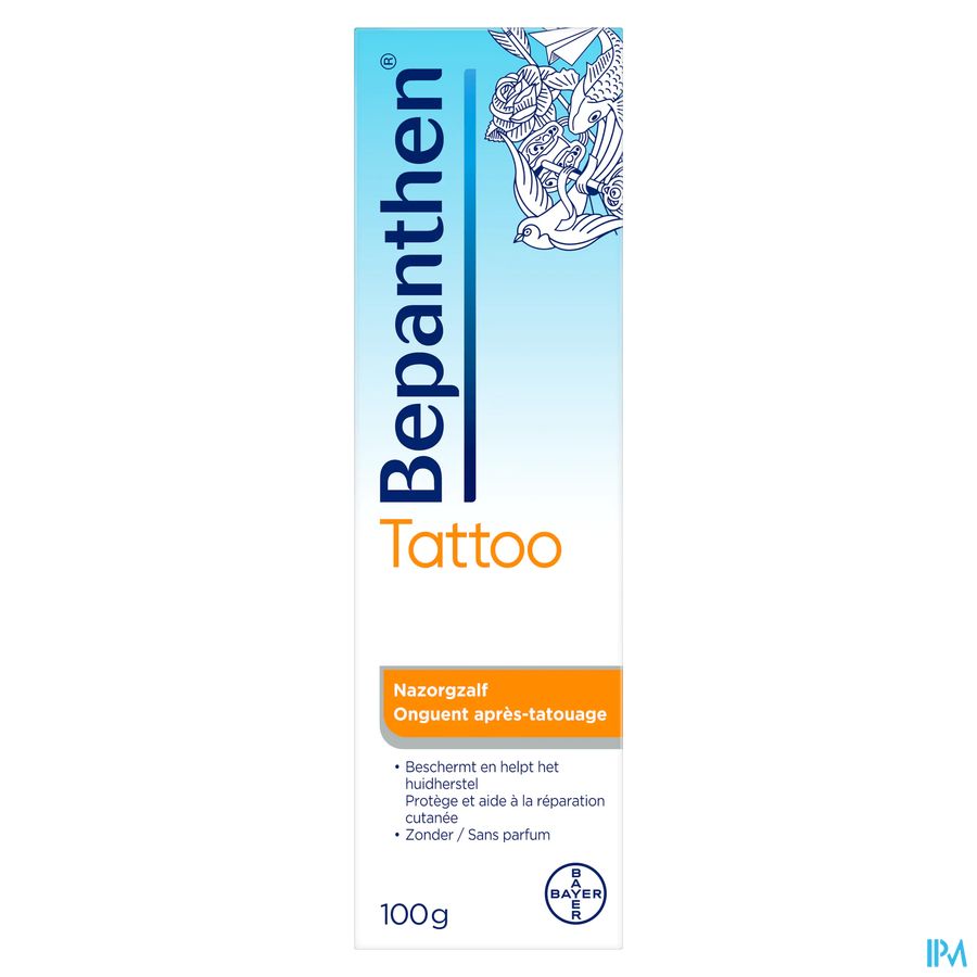 Bepanthen Tattoo Onguent Apres Tatouage 100g