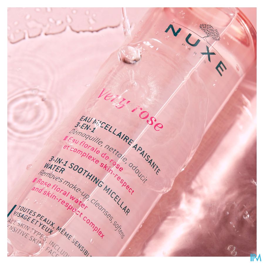 Nuxe Very Rose Eau Micellair Apais. 3en1 Pn 200ml